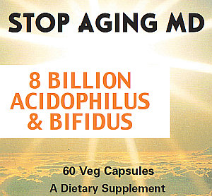 8-Billion Acidophilus & Bifidus - Anti-Aging Supplement